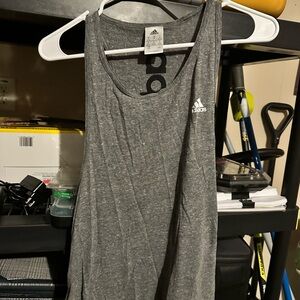Adidas Charcoal Sleeveless Top